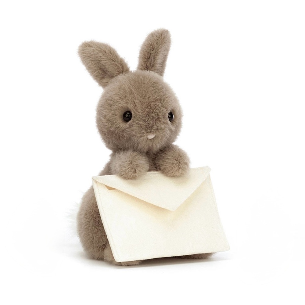 Jellycat Messenger Bunny plush toy animal Gift Rabbit NWT retired